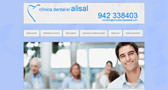 Desktop Screenshot of clinicadentalelalisal.com