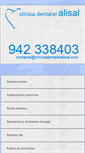 Mobile Screenshot of clinicadentalelalisal.com